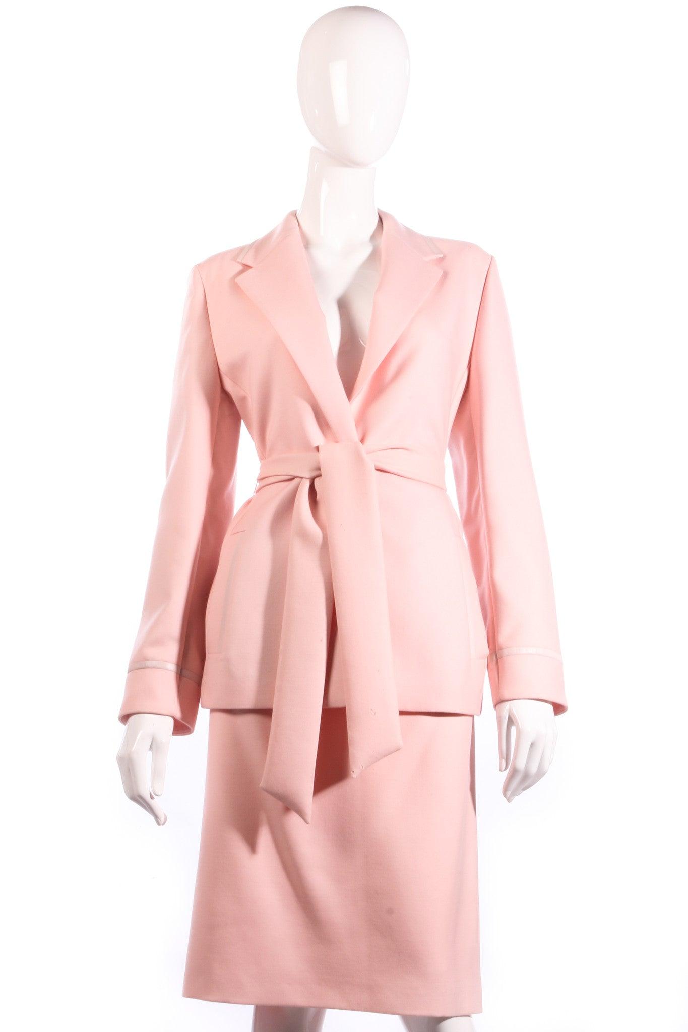 Louis Feraud Pink Light Wool Blazer