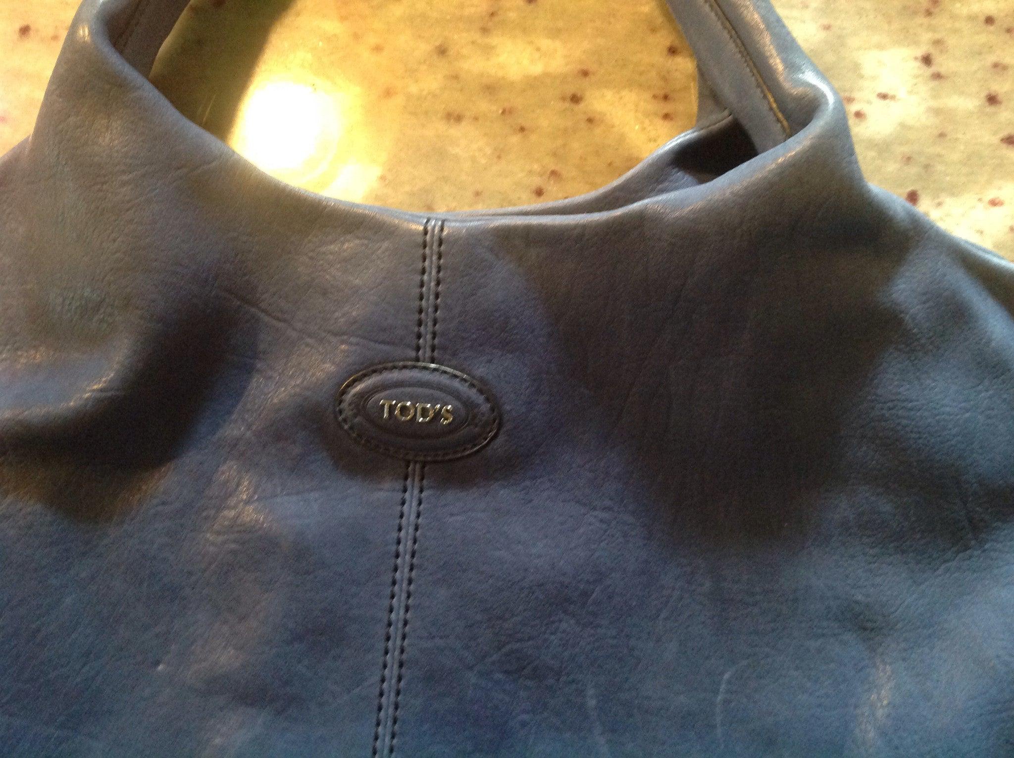 Tods blue online bag