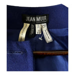 Jean Muir Wool Royal Blue Jacket UK Size 12. - Ava & Iva