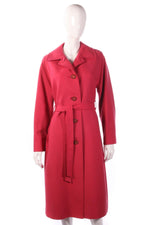 Aquascutum long pink coat size 18/20 - Ava & Iva