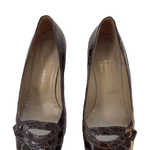 Marshall Snelgrove Leather Court Shoes Brown UK 4.5 EU 37.5 - Ava & Iva