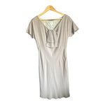 Kaliko Taupe Short Sleeved Dress UK Size 10 - Ava & Iva