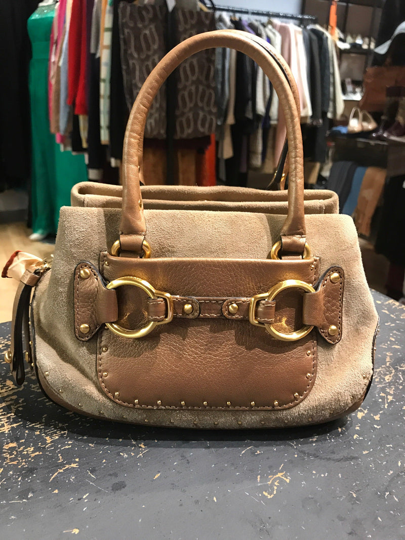 Cole Hann designer leather grab bag - Ava & Iva