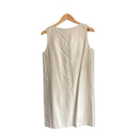 Weill Cream Sleeveless Shift Dress UK Size 14 - Ava & Iva