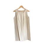 Weill Cream Sleeveless Shift Dress UK Size 14 - Ava & Iva