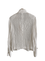 Verse Summer Linen Jacket Cream UK Size M - Ava & Iva